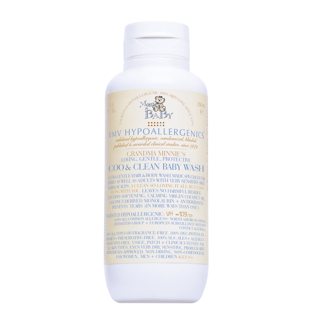 Grandma Minnie's Loving, Gentle, Protective: Coo and Clean Baby Wash 250ml